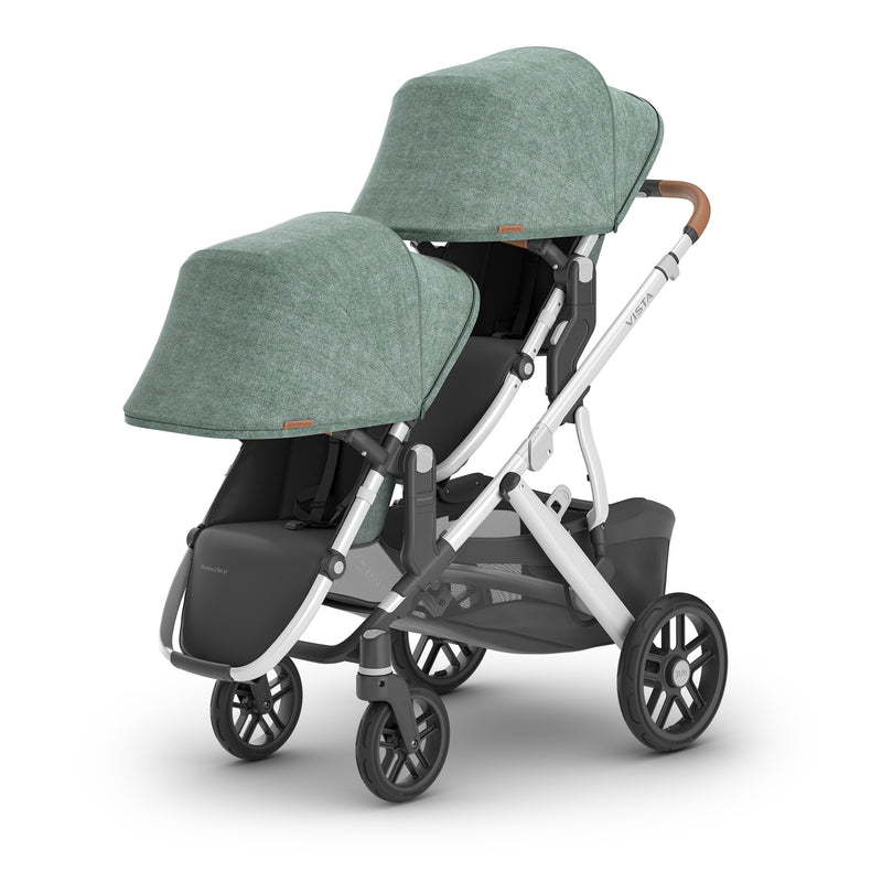 UPPAbaby Emmet Vista V2 double stroller jogger with rumble seats