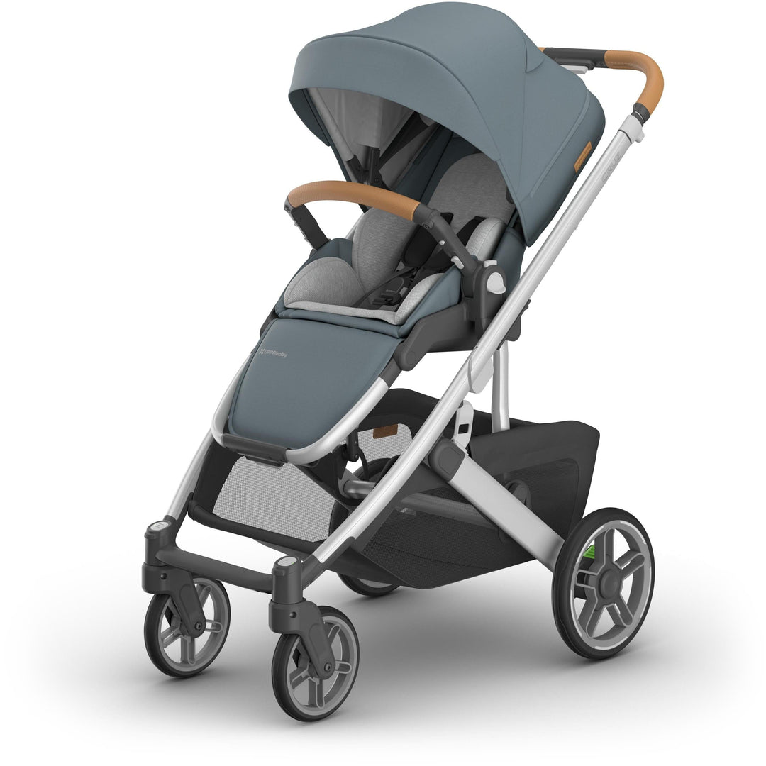 Cozy seat insert inside uppababy Cruz V3 Stroller in Callum color, ideal stroller for newborn comfort and support