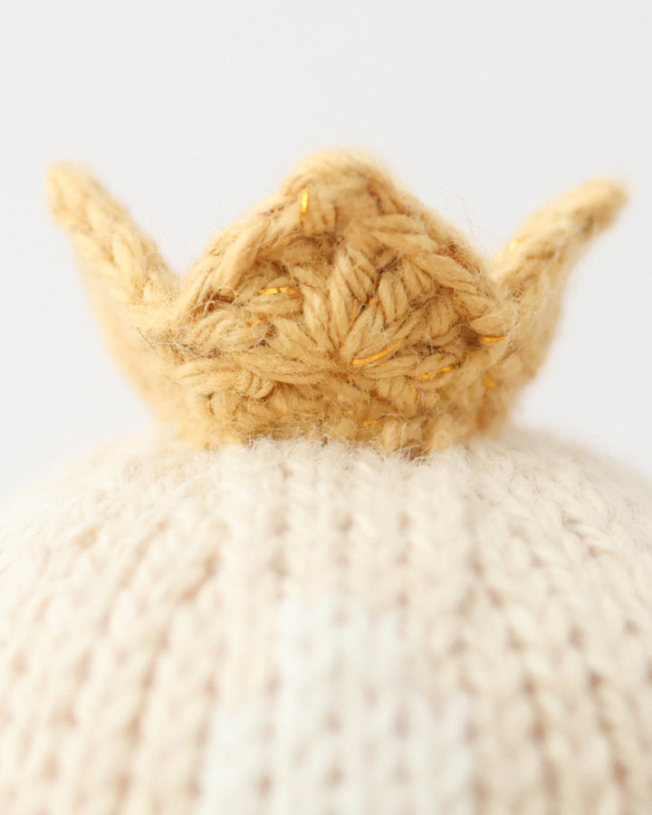 Cuddle + Kind Tiny Animals Rose the Princess cotton knit doll for kids
