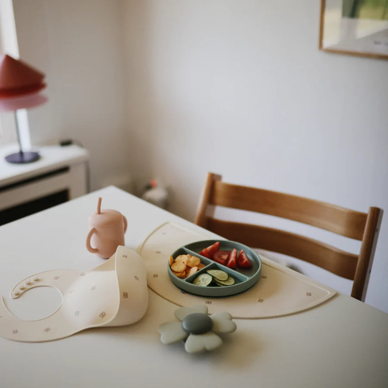 Mushie Placemats in Pretzel Fun and whimsical pretzel design for playful mealtime moments