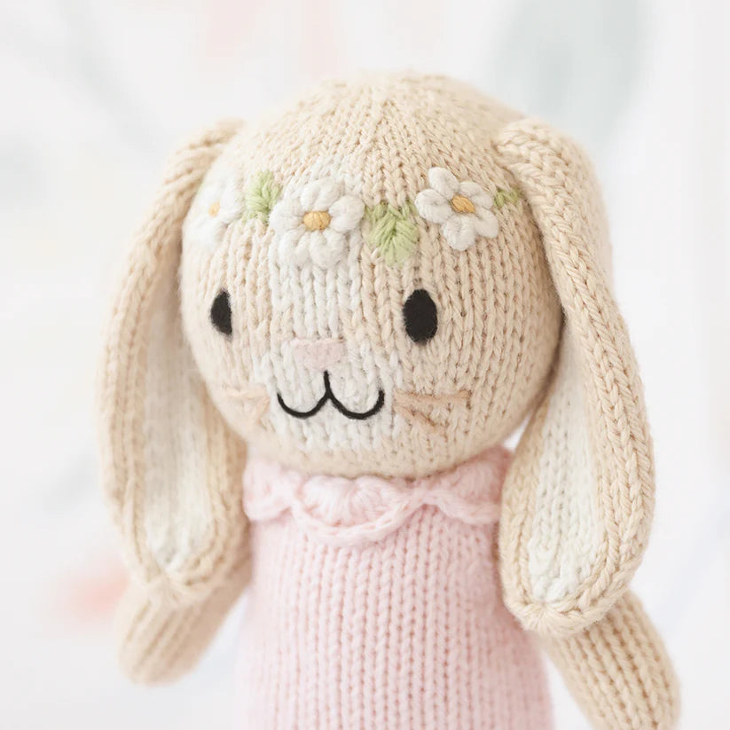 Make playtime magical with a Cuddle + Kind Tiny Animals Hannah the Bunny stuff animals companion.