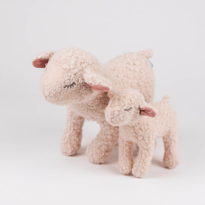 Egmont Mary Pull Along Toy captured indoors, a whimsical alternative to traditional stuffed animals