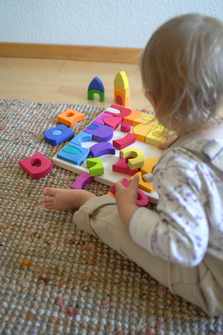 wooden goki non toxic handcrafted puzzle city 