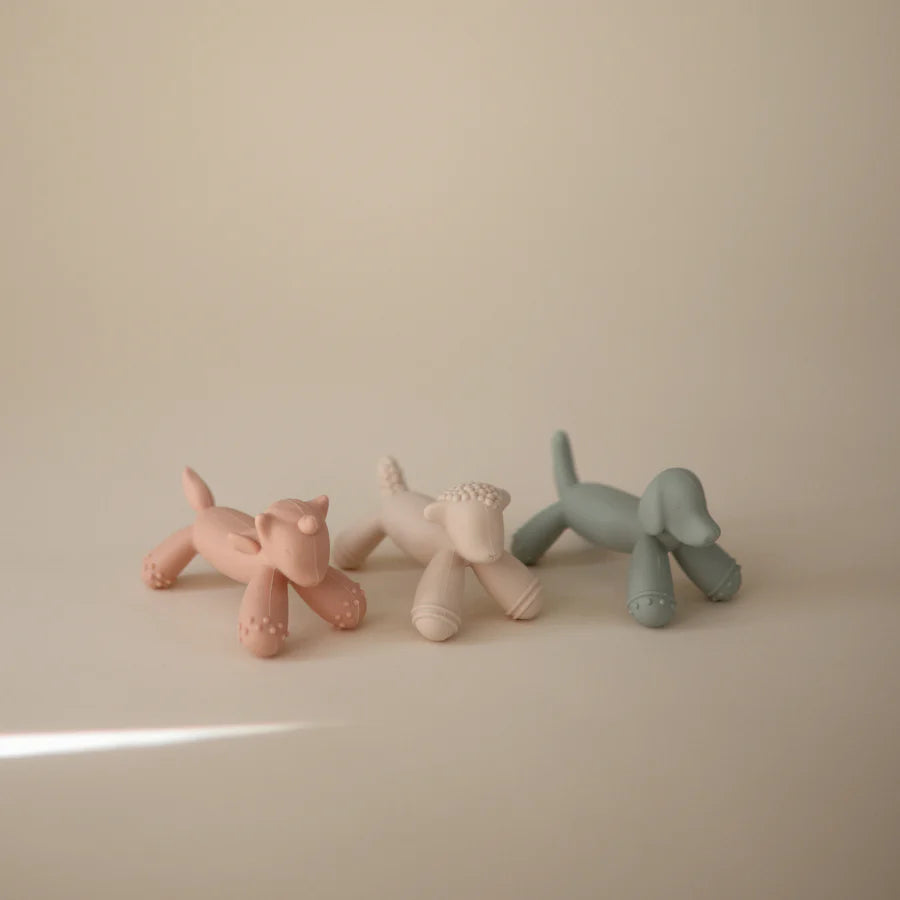 Mushie baby teether Unicorn figurine