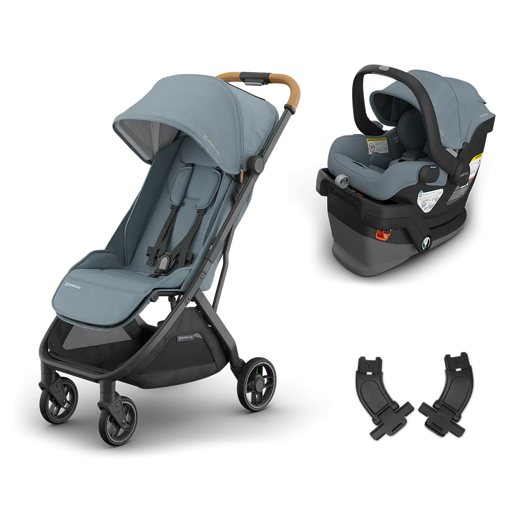 Uppababy MINU V3 Stroller + Mesa V3 Travel System – Hazel & Fawn