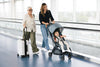 Ideal for on-the-go families, the UPPAbaby Minu V3 in Dillan is a lightweight stroller for travel.