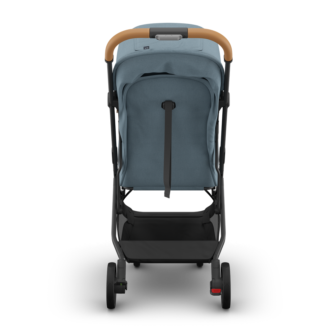 Experience convenience with the UPPAbaby Minu V3 in Dillan, a stylish and lightweight stroller.