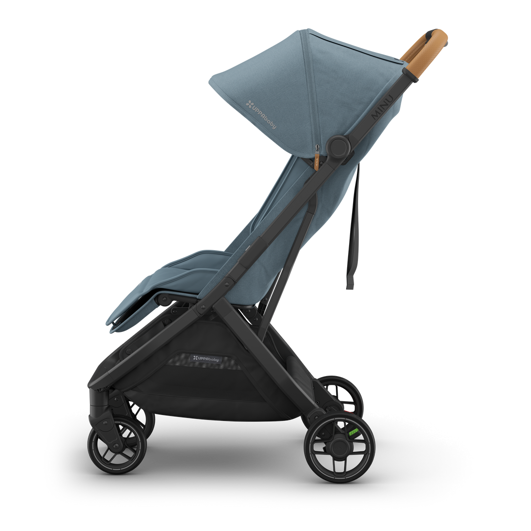 Enjoy comfort and style with the UPPAbaby Minu V3 in Dillan, a must-have toddler stroller.