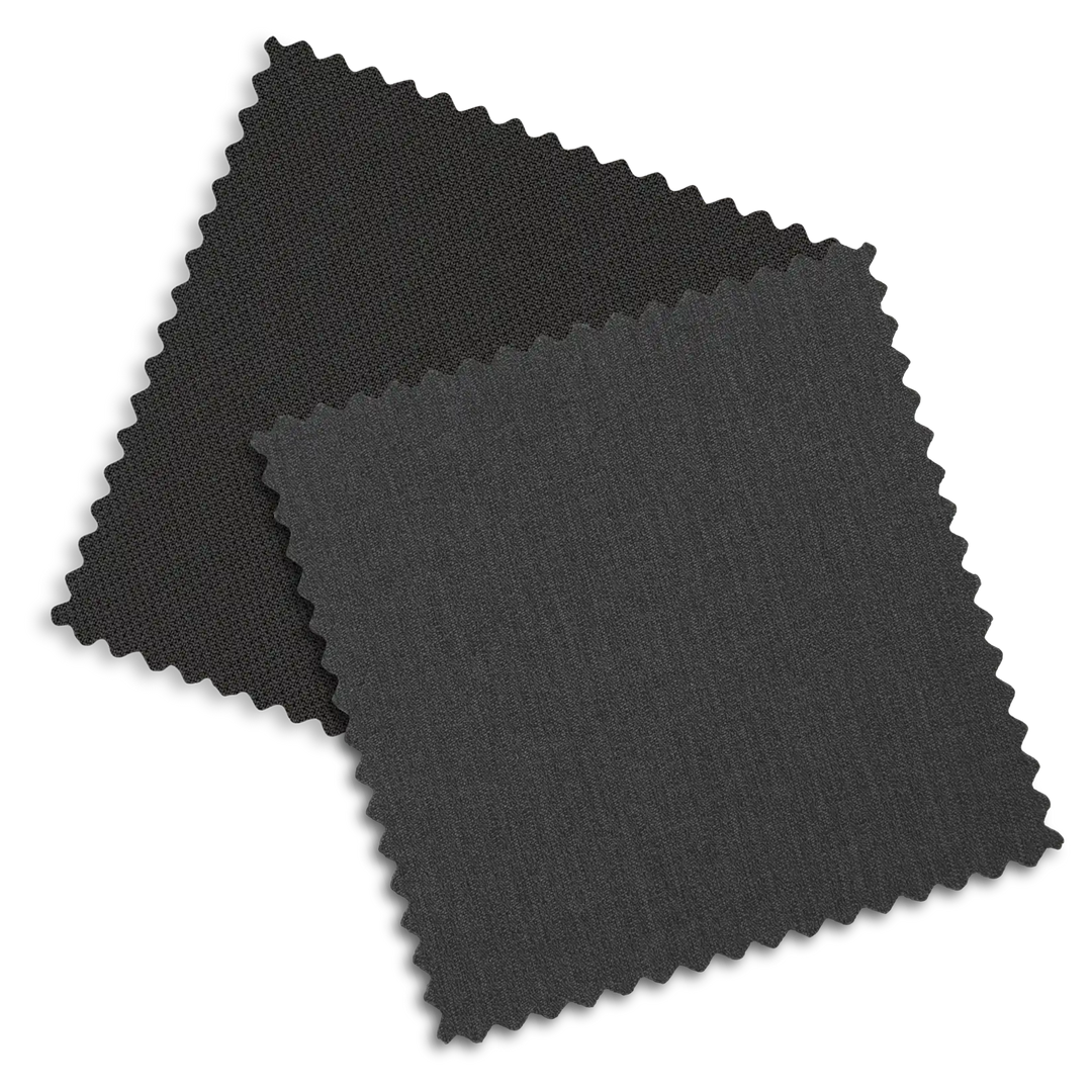 fabric showcasing color of uppababy jake black material minu v3 and aria v2