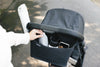 UPPAbaby Minu V3 Jake, the perfect lightweight stroller for smooth, easy movement.