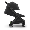 Side right features of UPPAbaby Minu V3 Jake Ð travel stroller with convenient design.