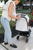 Ideal for families, the Savannah UPPAbaby Minu V3 is a travel stroller with ample storage.