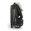 The UPPAbaby Minu V3 in Savannah, a toddler stroller with a quick and easy fold.