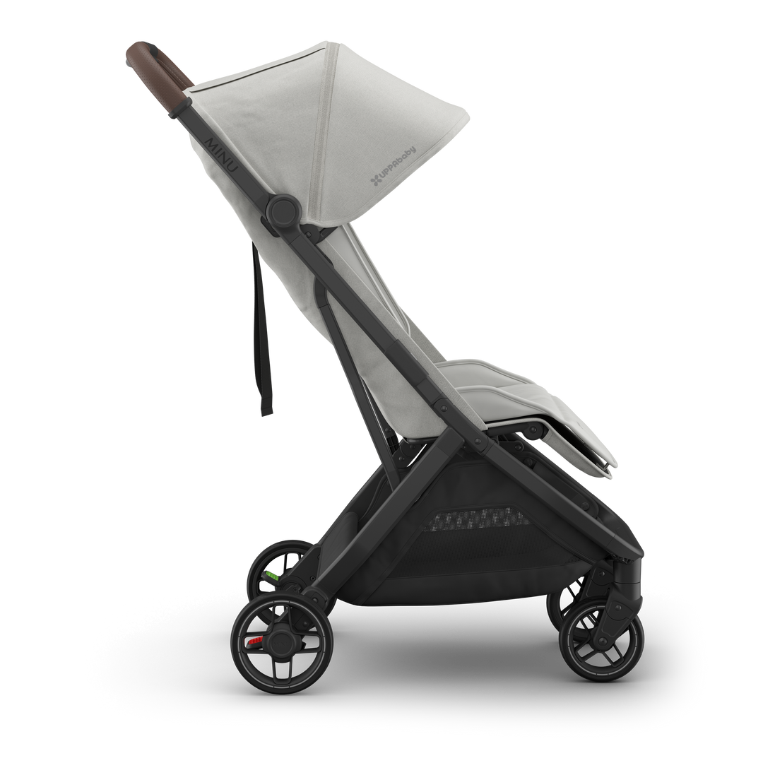 For everyday outings, the UPPAbaby Minu V3 in Savannah is the perfect lightweight stroller.