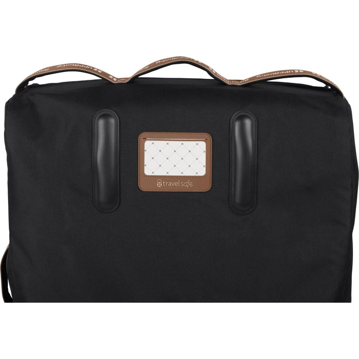 UPPAbaby Kona stroller travel bag, luggage tag pocket detail