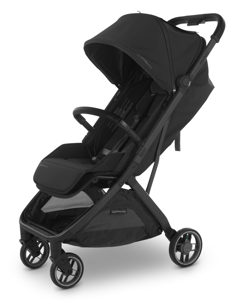 UPPAbaby Minu V3 Bumper Bar in Black Ð Improve your travel stroller with this sleek bumper bar, designed for comfort and style.