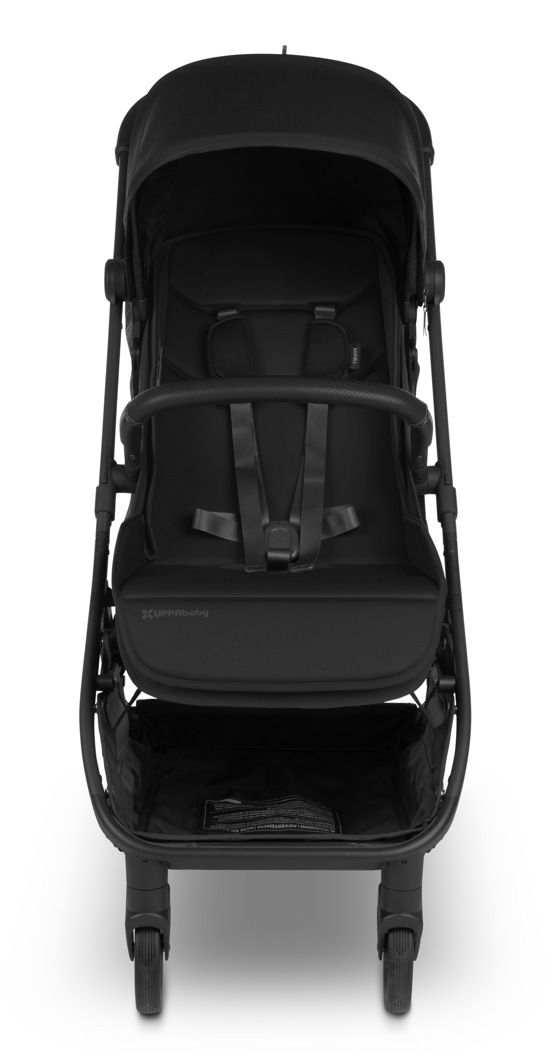 UPPAbaby Minu V3 Bumper Bar in Black Ð A must-have for your best stroller, offering added security and comfort for your little one.