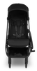 Front view of Black UPPAbaby Minu V3 Bumper Bar Ð Add a modern touch to your stroller accessories with this UPPAbaby bumper bar in black.