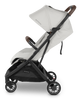 Side view of Chestnut UPPAbaby Minu V3 Bumper Bar Ð Perfect for your stroller, this accessory offers a premium touch to your toddler stroller.