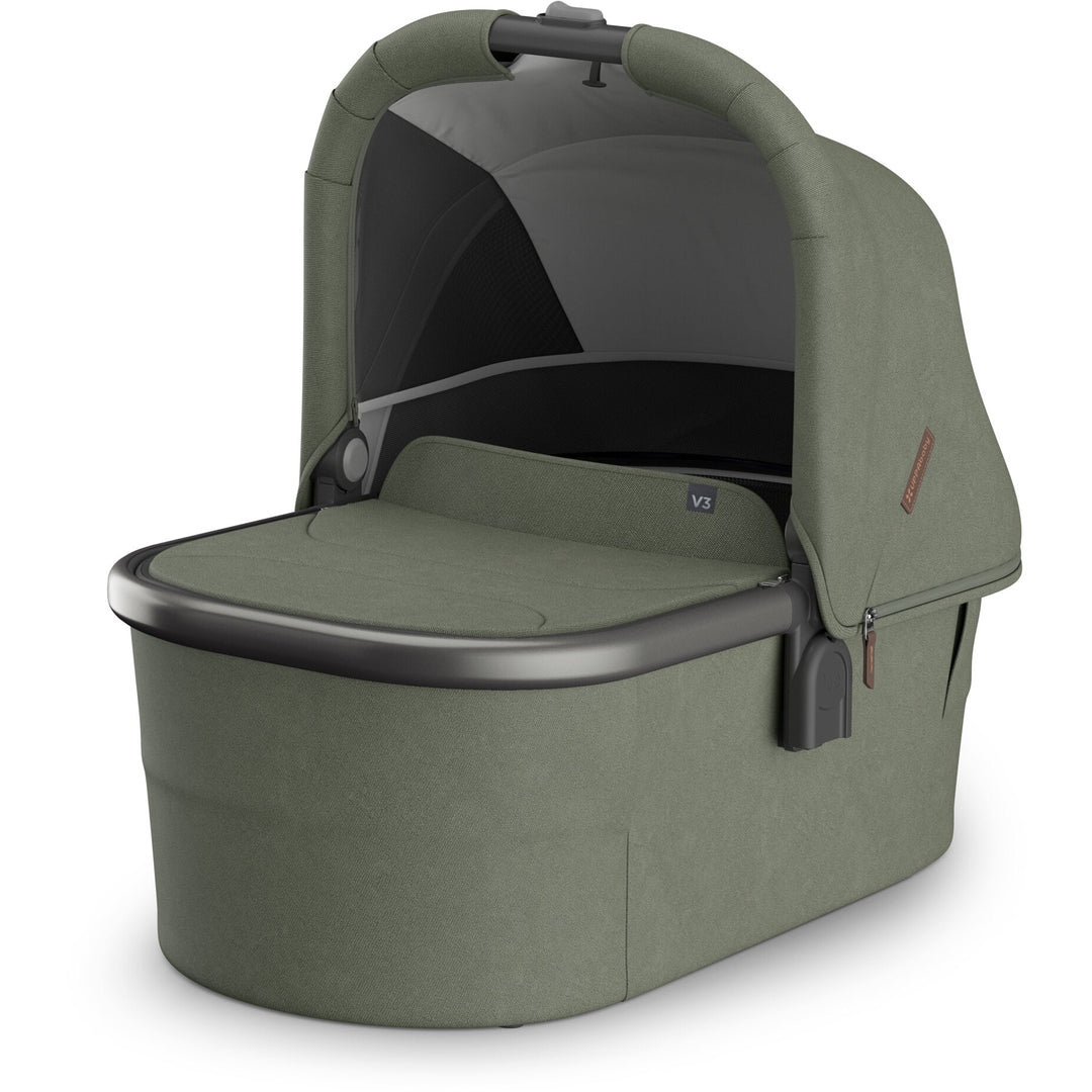 uppababy bassinet pink UPPAbaby Bassinet V3 Julian (Dusty Blue Mélange
