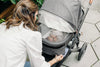 Uppababy V3 travel bassinet in Greyson