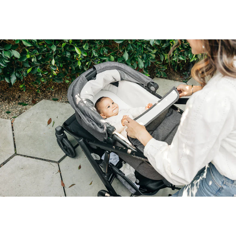 Uppababy V3 Greyson bassinet in vista stroller 