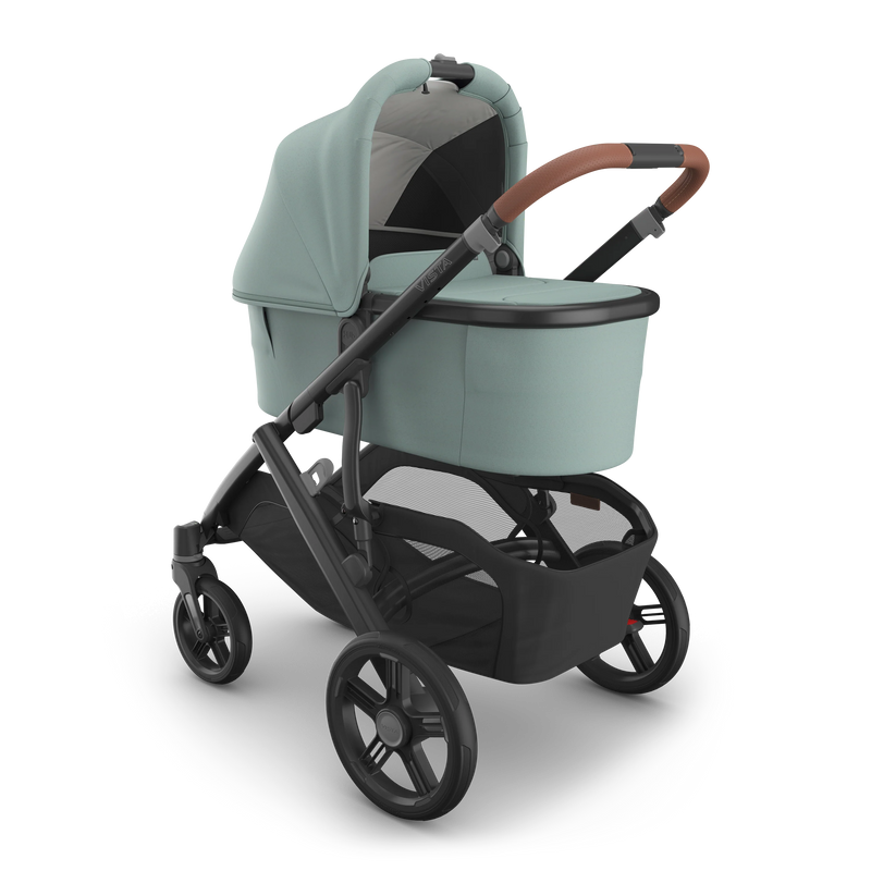 Uppababy vista stroller with bassinet in Kanzi