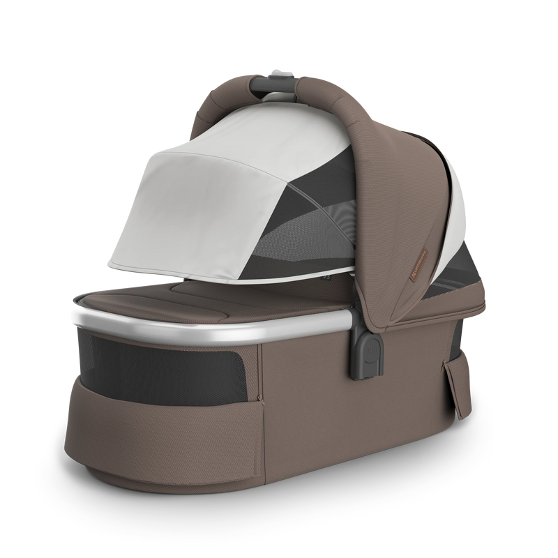 Uppababy V3 bassinets in Theo brown