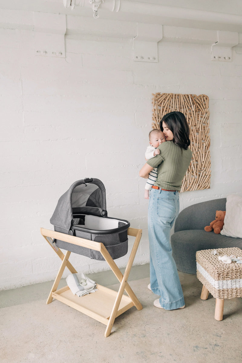 Uppa baby bassinet for newborn V3 in Greyson