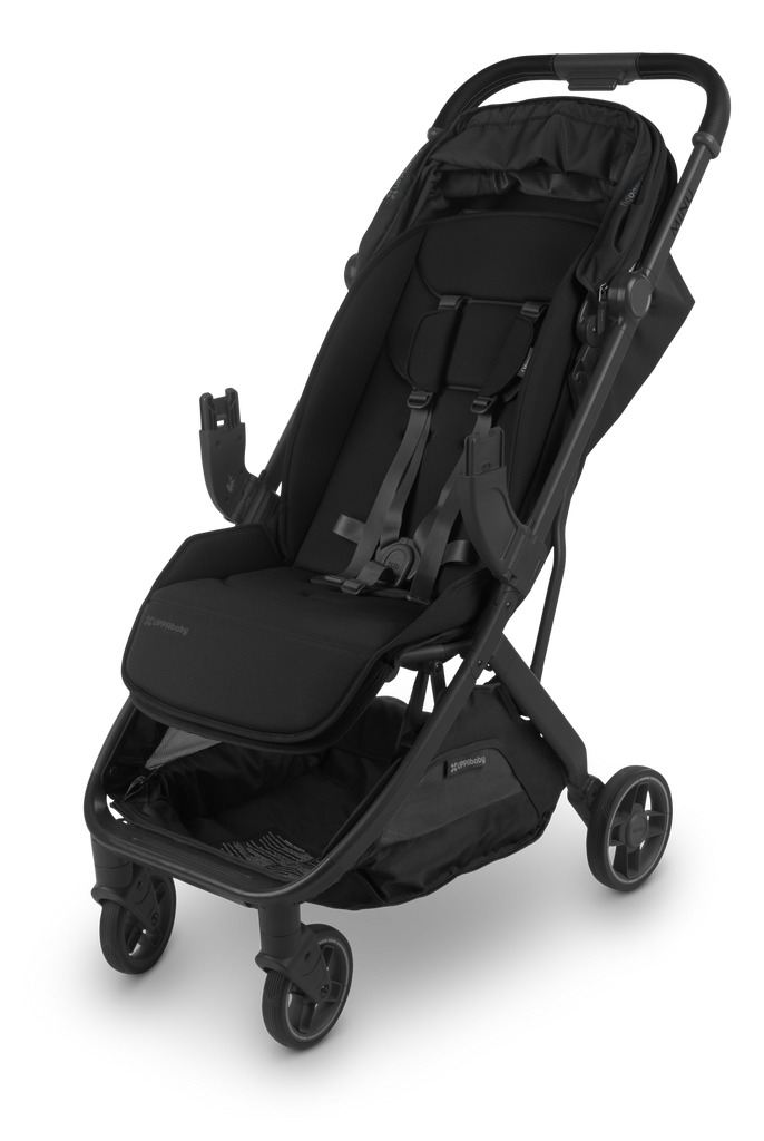 Travel-ready UPPAbaby Minu V3 Car Seat Adapters, offering a seamless connection for your baby stroller.