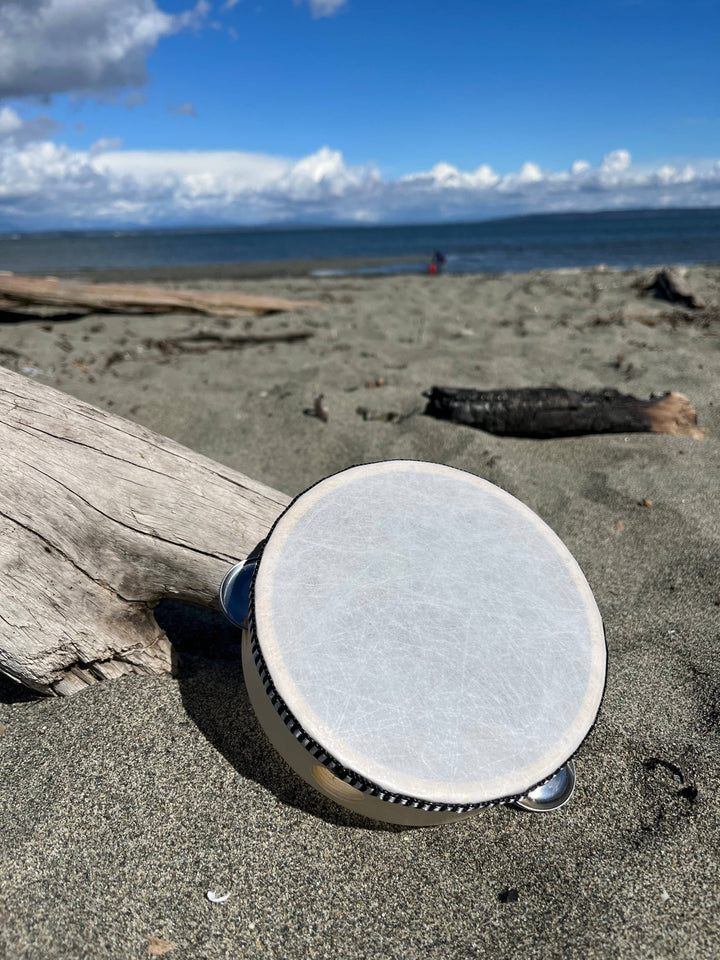 6 in Baby Wooden Tambourine