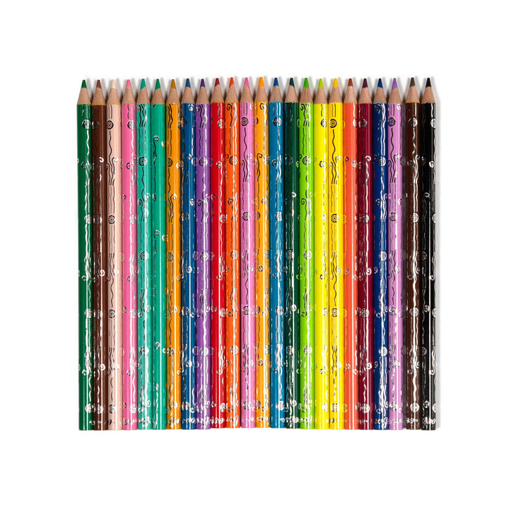 eeBoo Tidepool 24 artist-quality watercolor pencils opened box art supplies gift