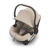 uppababy aria infant car seat in beige declan 