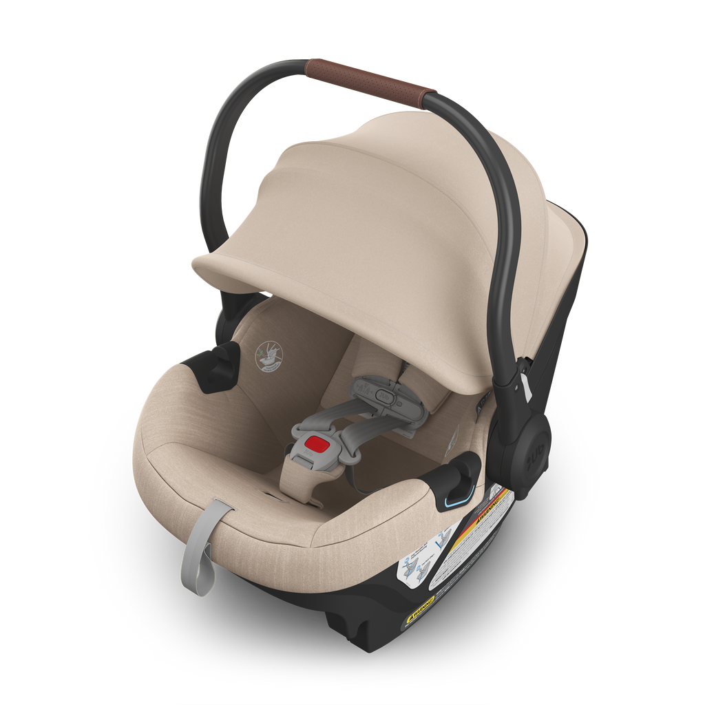 uppababy aria infant car seat in beige declan 