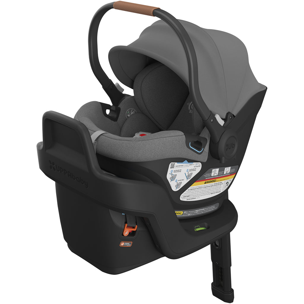 UPPA baby Aria infant car seats in gray