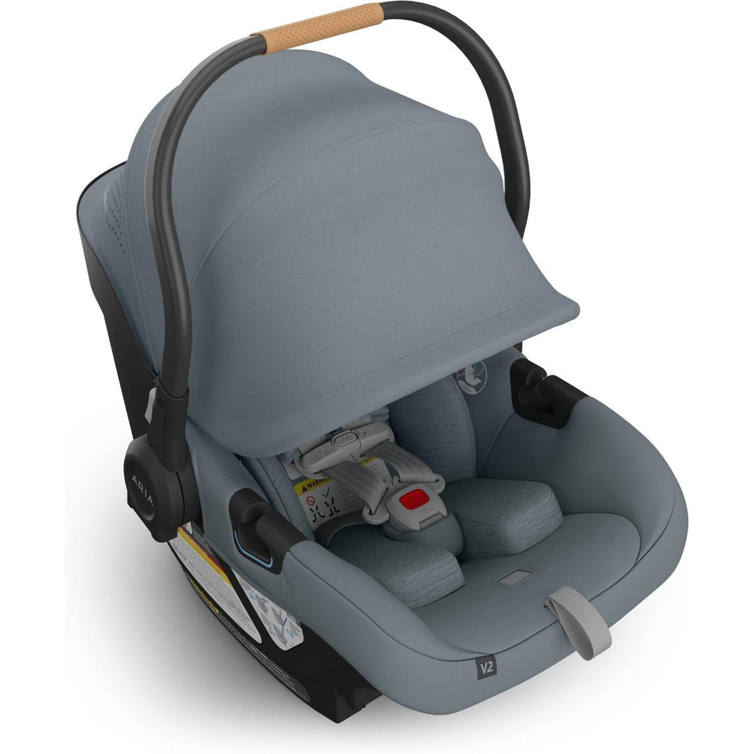 Callum Uppababy Aria V2 Infant Car Seat offers secure newborn positioning and premium comfort.