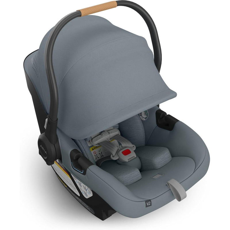 Callum Uppababy Aria V2 Infant Car Seat offers secure newborn positioning and premium comfort.