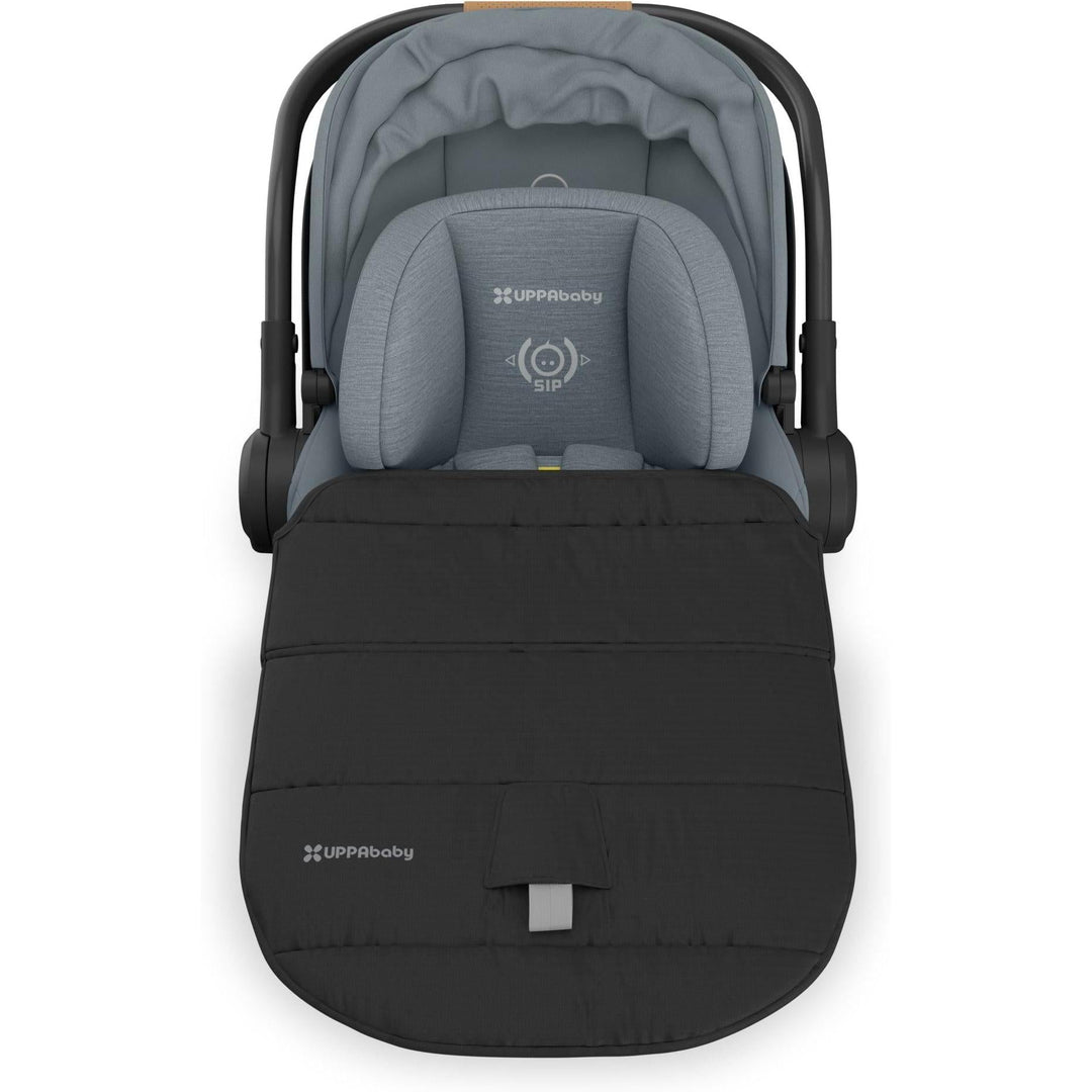 The Callum Uppababy Aria V2 Infant Car Seat keeps babies safe during travel and daily use.