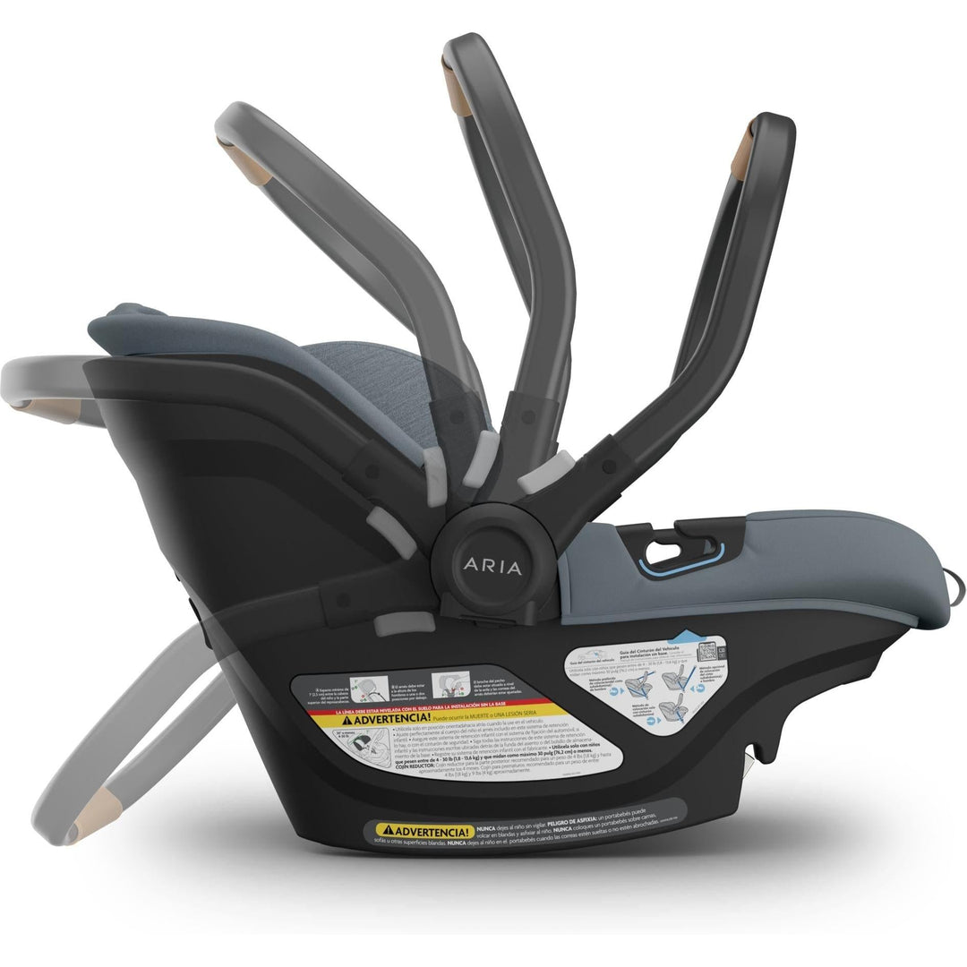 Callum Uppababy Aria V2 delivers comfort and function, perfect as a rear facing car seat.