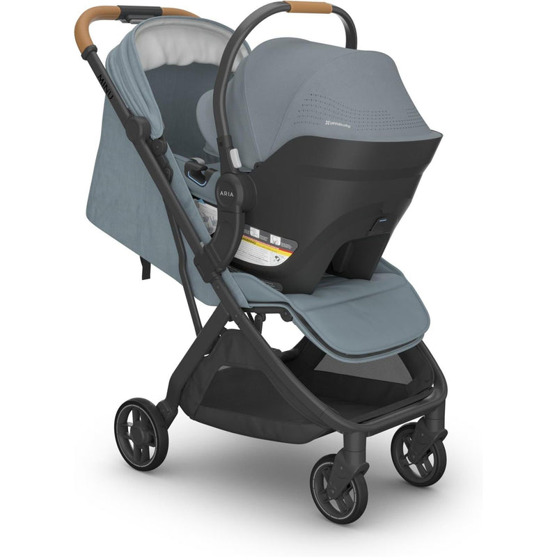 Callum Uppababy Aria V2 Infant Car Seat gives peace of mind as a reverse facing car seat.