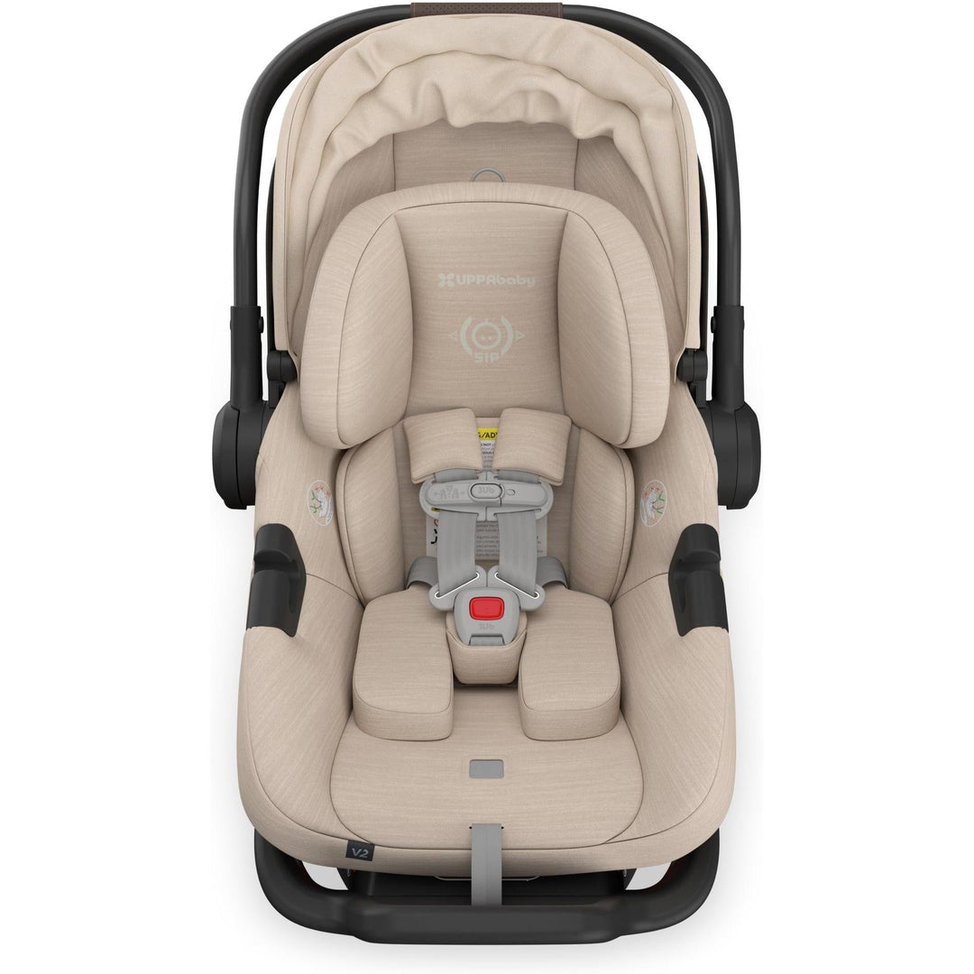 Declan Uppababy Aria V2 Infant Car Seat ensures a snug, secure fit as an infant car seat for newborn.