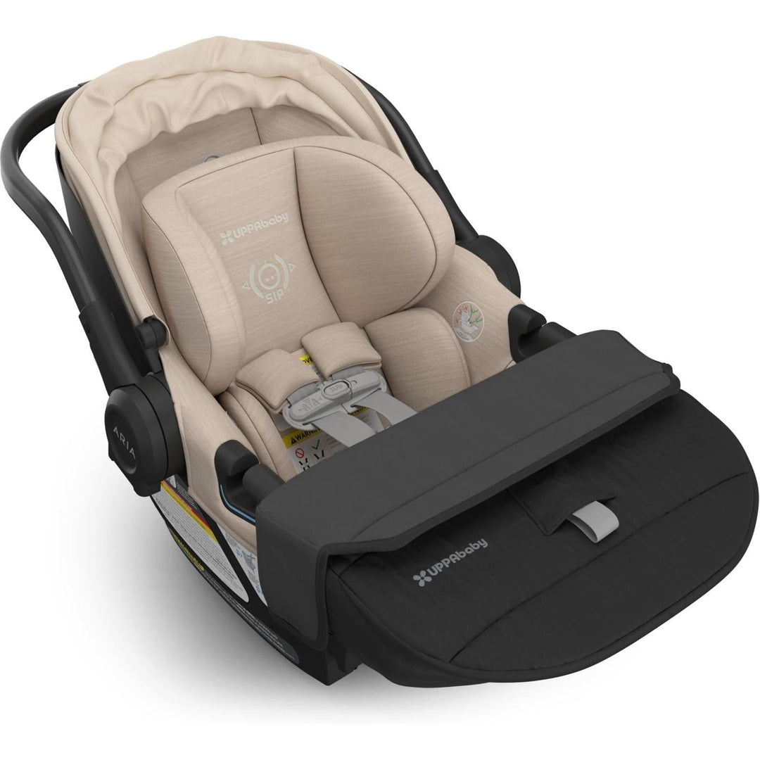 Uppababy Aria V2 Infant Car Seat in Declan blends comfort and safety for every baby car seat adventure.