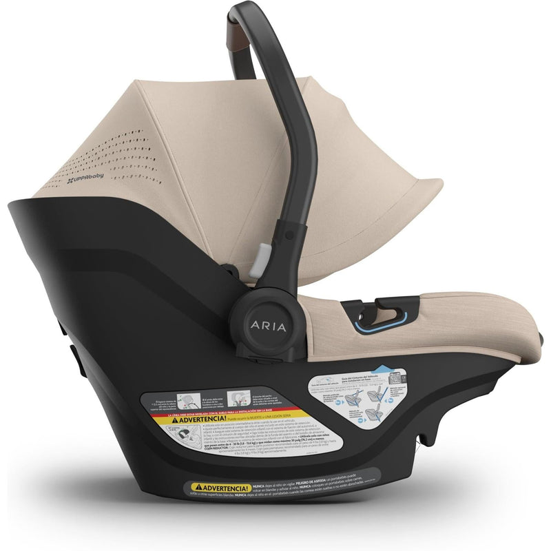 Declan Uppababy Aria V2 Infant Car Seat provides innovative support for car seats for babies.