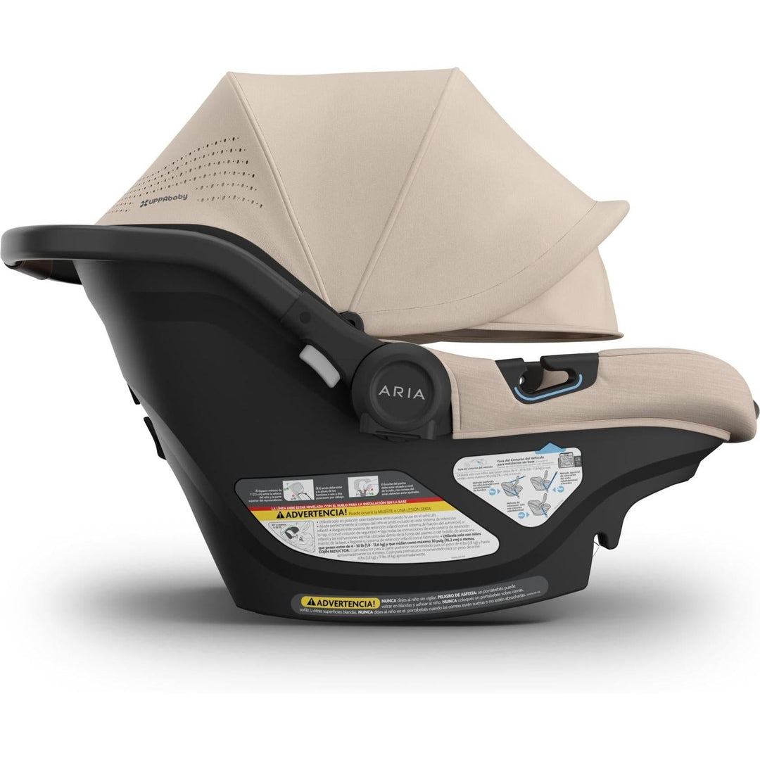 Uppababy Aria V2 Infant Car Seat in Declan elevates travel with its premium safety and best car seats features.