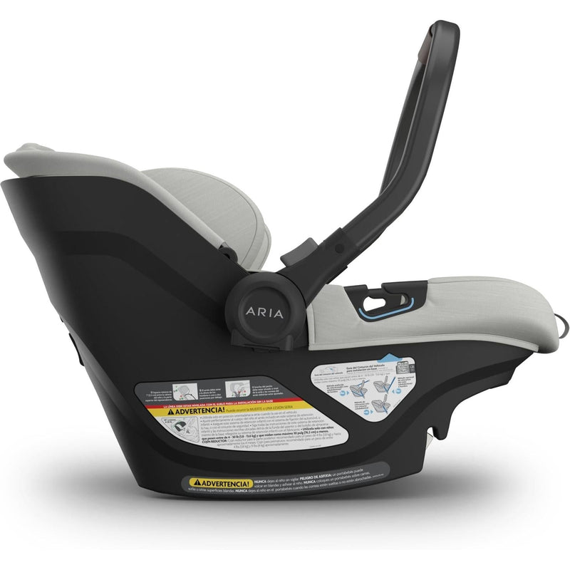 Fourth carry handle setting on the Uppababy Aria V2 Infant Car Seat in Savannah, engineered for stability and ease.