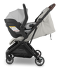 Stroll in style with the UPPAbaby Minu V3 in Savannah, a perfect travel stroller for families.