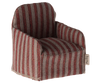 Maileg mouse dollhouse furniture striped chair