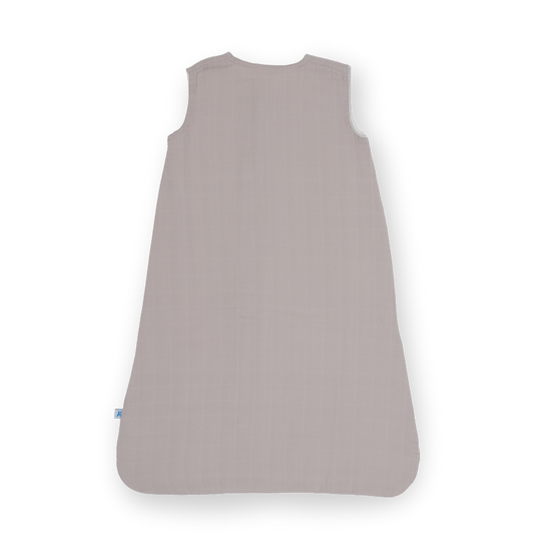 Styled nursery scene with Little Unicorn Cotton Muslin Sleep Bag - Porpoise, baby sleep bag for bedtime comfort.