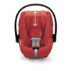 Red CYBEX  Cloud G lux new born car seat with adjustable head position 