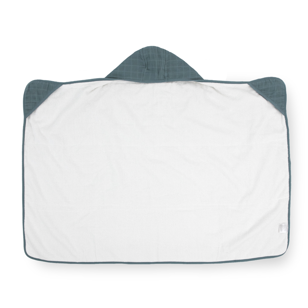 Sea Toddler Hooded Towel by Little Unicorn, cozy hooded baby towel for toddlers